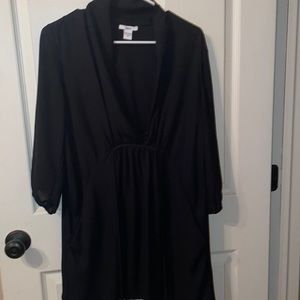 Bar III long top. Color: Black. Size: XSmall.